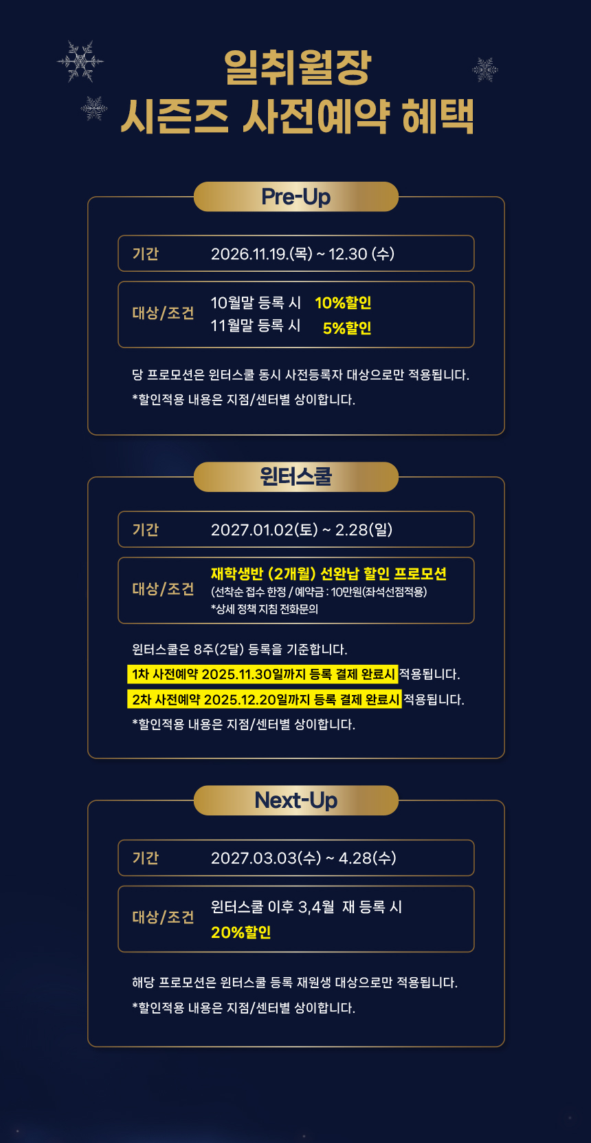 2026년 윈터스쿨